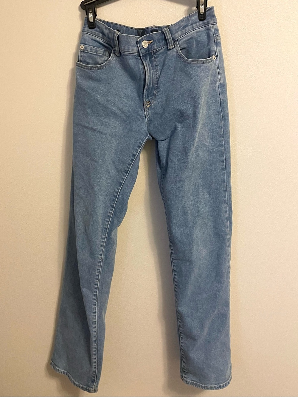 GAP - Stretch Straight Light Wash Jeans – Size 16 Regular (Fits More Like 10/12)
